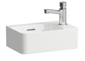 LAUFEN VAL Umywalka ścienna mała 34x22 z otworem na baterię po prawej stronie H8152800001061