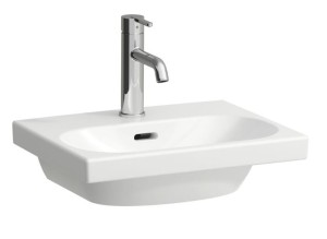 LAUFEN LUA Umywalka ścienna mała 45x35 cm z otworem na baterię H8150810001041