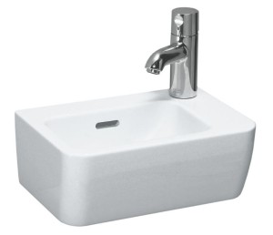 LAUFEN PRO A Umywalka ścienna mała 36x25 cm z otworem na baterię po prawej stronie, H8169550001061