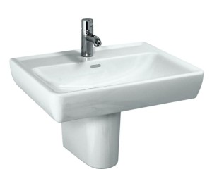 LAUFEN PRO A Umywalka ścienna 55x48 cm z otworem na baterię, H8189510001041