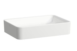 LAUFEN PRO S Umywalka nablatowa 55x38 cm bez otworu na baterię H8129650001121