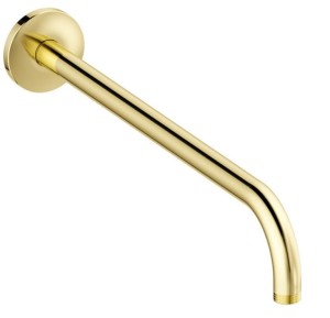 DAMIXA Ścienne ramię deszczownicy - długie polerowany mosiądz PVD, 7660777