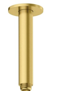 DAMIXA Sufitowe ramię deszczownicy szczotkowany mosiądz PVD, 7661879