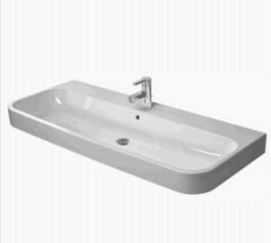 DURAVIT HAPPY D.2 Umywalka meblowa lub wisząca 120x50,5 cm biała, 2318120000