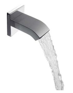 TRES CUADRO Wylewka typu kaskada wannowa, chrom 107181