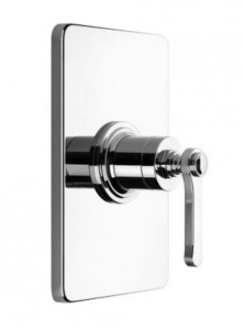 GESSI VENTI20 Bateria natryskowy podtynkowy z jednym wyjściem wody, chrom 65061.031