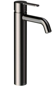 DAMIXA SILHOUET Bateria umywalkowa wysoka szczotkowany grafit PVD, 7401355