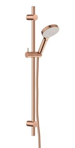 DAMIXA SILHOUET Flex Zestaw natryskowy szczotkowana miedź PVD, 7668887
