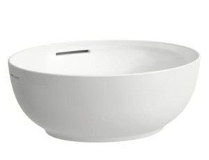 LAUFEN ALESSI ONE Umywalka stawiana z przelewem 45x38 biała LCC, H8189764001121
