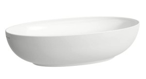 LAUFEN ALESSI ONE Umywalka stawiana bez przelewu 70x38 biała LCC, H8189774001121