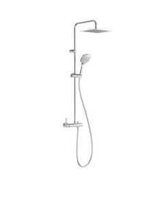 TRES LEX-ALP Zestaw baterii prysznicowej natynkowej, 2-drożnej chrom, 08119302