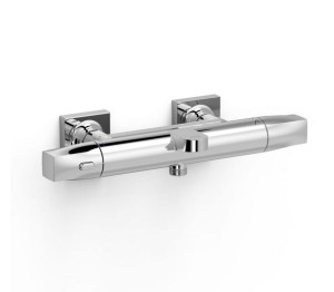 TRES OVER-WALL Bateria termostatyczna wannowa ścienna chrom, 19017405