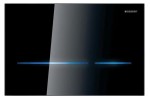 GEBERIT SIGMA 80 przycisk spłukujący do WC elektroniczny szkło czarne - część zamienna 242.618.SG.1
