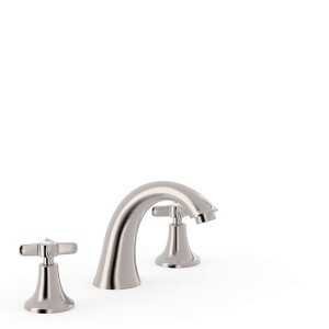 TRES CLASIC Bateria umywalkowa stojaca 3-otworowa stal, 24210601AC