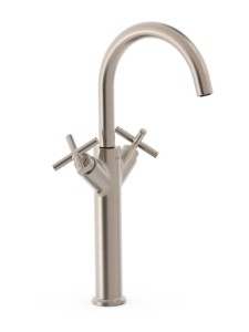 TRES MONT BLANC Bateria umywalkowa wysoka XXL stal, 28380301AC