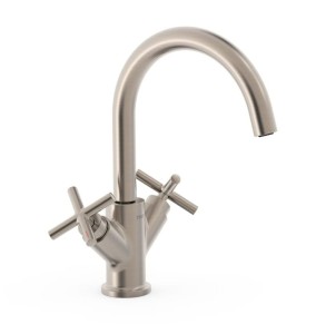 TRES MONT BLANC Bateria umywalkowa wysoka stal, 28320301AC