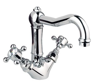 NICOLAZZI HALF DOME CRYSTAL Bateria umywalkowa, chrom 1432CR93