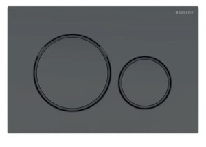GEBERIT SIGMA 20 Przycisk spłukujący czarny matowy, 115.882.16.1