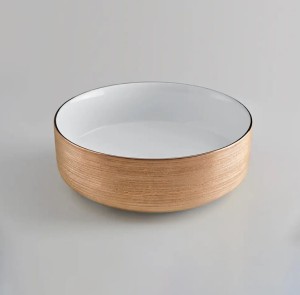 CERAZUL ROUND ROSE GOLD Umywalka nablatowa