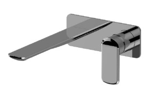 GRAFF ONDA Bateria umywalkowa podtynkowa, wylewka 23,5 cm chrom, E-6336-LM61W-PC-T