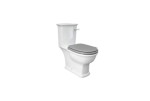 RAK WASHINGTON Miska WC do kompaktu 70,5x36,5 biały połysk odpływ poziomy, WAWC00003