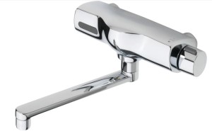 ORAS ELECTRA Bateria umywalkowa ścienna 200mm presostatyczna 6 V chrom, 6179