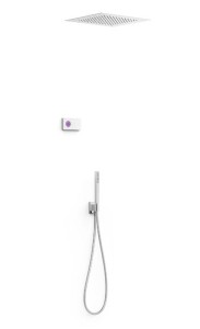 TRES SHOWER TECHNOLOGY Podtynkowy termostatyczny elektroniczny zestaw prysznicowy, chrom 09286552
