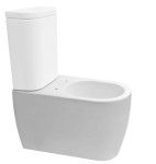 SCARABEO MOON Miska WC kompakt bezrantowa 66x36 biała , 5526/CL