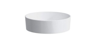 LAUFEN KARTELL BY LAUFEN Umywalka nablatowa okrągła 42 cm, H8123310001121
