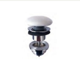 Scarabeo korek klik-klak ceramiczny biały 10010/C