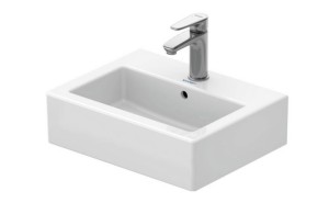 DURAVIT VERO Umywalka wisząca mała 45x35 cm biała, 0704450000