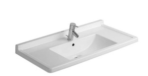 DURAVIT STARCK 3 Umywalka meblowa 85x48,5 cm biała, 0304800000