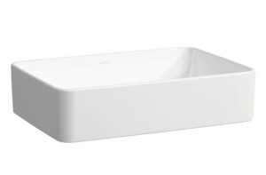 LAUFEN SAVOY Umywalka nablatowa prostokątna 55x38 cm bez przelewu, H8169440001121