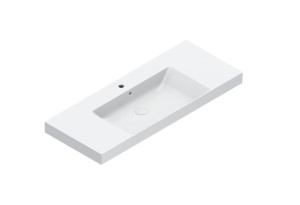 CATALANO ZERO Umywalka 125x50 1/o biała, 0121261001