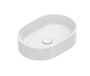 CATALANO ZERO Umywalka nablatowa 50x35  biała, 0122500001