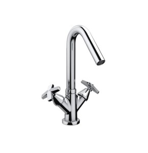NICOLAZZI STAR Bateria umywalkowa bez korka automatycznego, chrom 4836TCCRA1