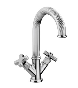 NICOLAZZI PANTHEON Bateria umywalkowa z korkiem automatycznym, chrom 5136CRB2