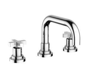 NICOLAZZI MONTE CROCE Trzyotworowa bateria umywalkowa, chrom 2218CR27