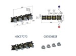 HOTBATH Korpus termostatyczny podtynkowy, HBCB7070