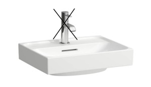 LAUFEN MEDA Mała umywalka ścienna 45x35 cm biała, H8151110001091