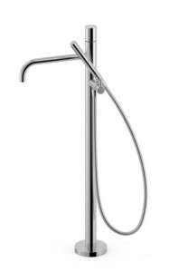 TRES STUDY Bateria wannowa wolnostojąca chrom, 26247002