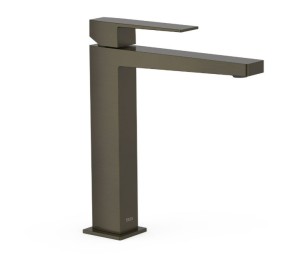 TRES SLIM EXCLUSIVE Bateria umywalkowa, czarny brąz 20210303KMB