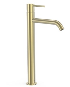 TRES STUDY EXCLUSIVE Bateria umywalkowa wysoka, kolor złoty cava 26230801CA