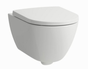 LAUFEN PRO X Miska podwieszana wc SOLENT FLUSH 54X36 z deską wolnoopadającą H8668600000001