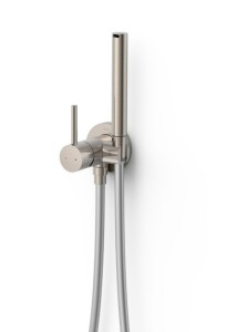 TRES MAX Bateria podtynkowa do bidetu lub WC, stal 134123AC