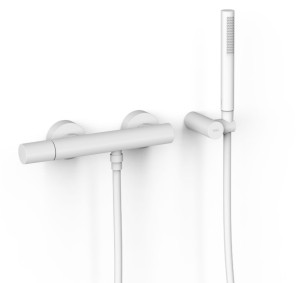 TRES STUDY EXCLUSIVE Bateria natryskowa, biel matowa 26116701BM