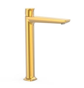 TRES LOFT Bateria umywalkowa XL, złoto matowe 24k 22280402OM