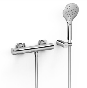 TRES LOFT Bateria prysznicowa ścienna, chrom 22216701