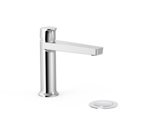 TRES PROJECT Bateria umywalkowa z korkiem automatycznym, chrom 22110402DA