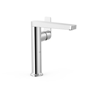 TRES PROJECT Bateria umywalkowa z boczną dźwignią, chrom 22164701